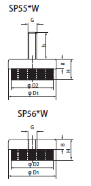 钢丝绳减震器-SP55W/SP56W(图1)